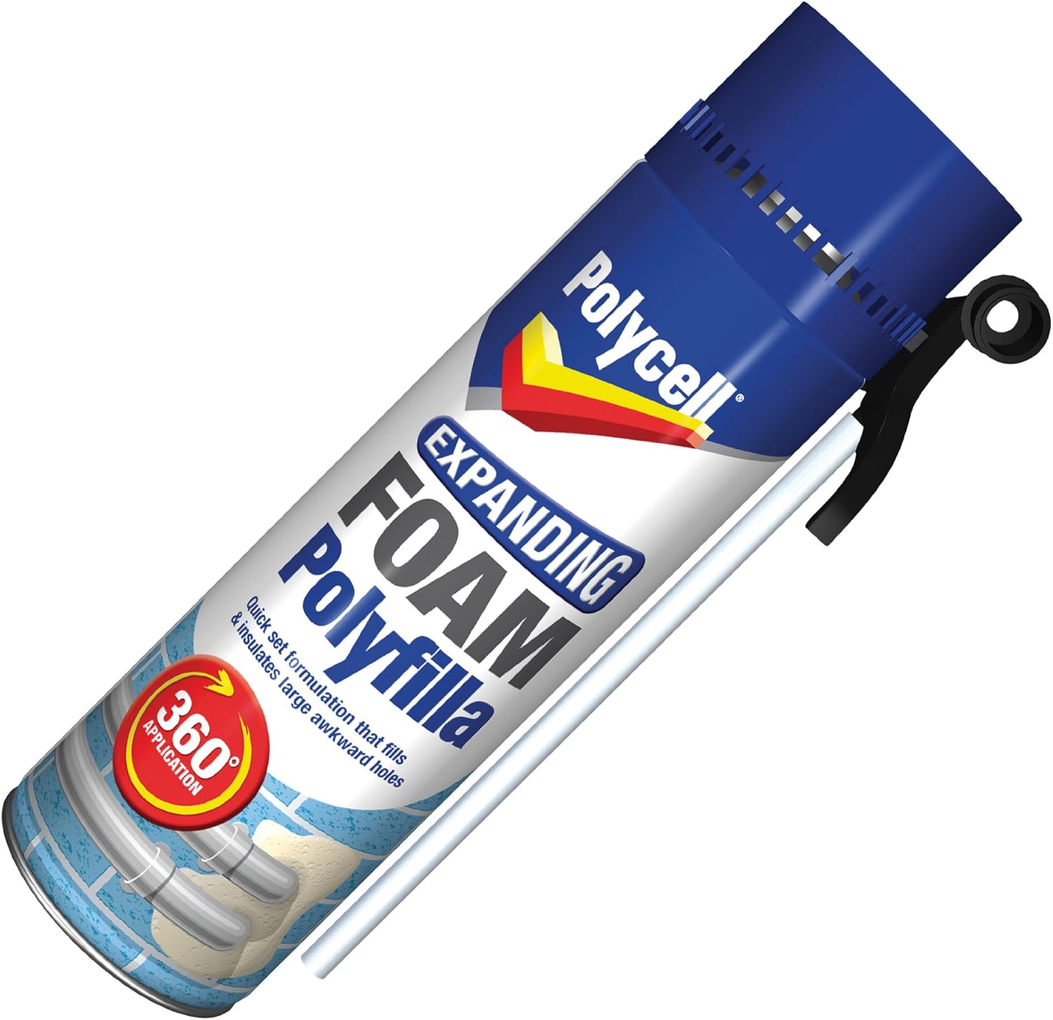 Polycell EFFGG500 500ml Expanding Foam Filler Gap Gun Amazon.co.uk