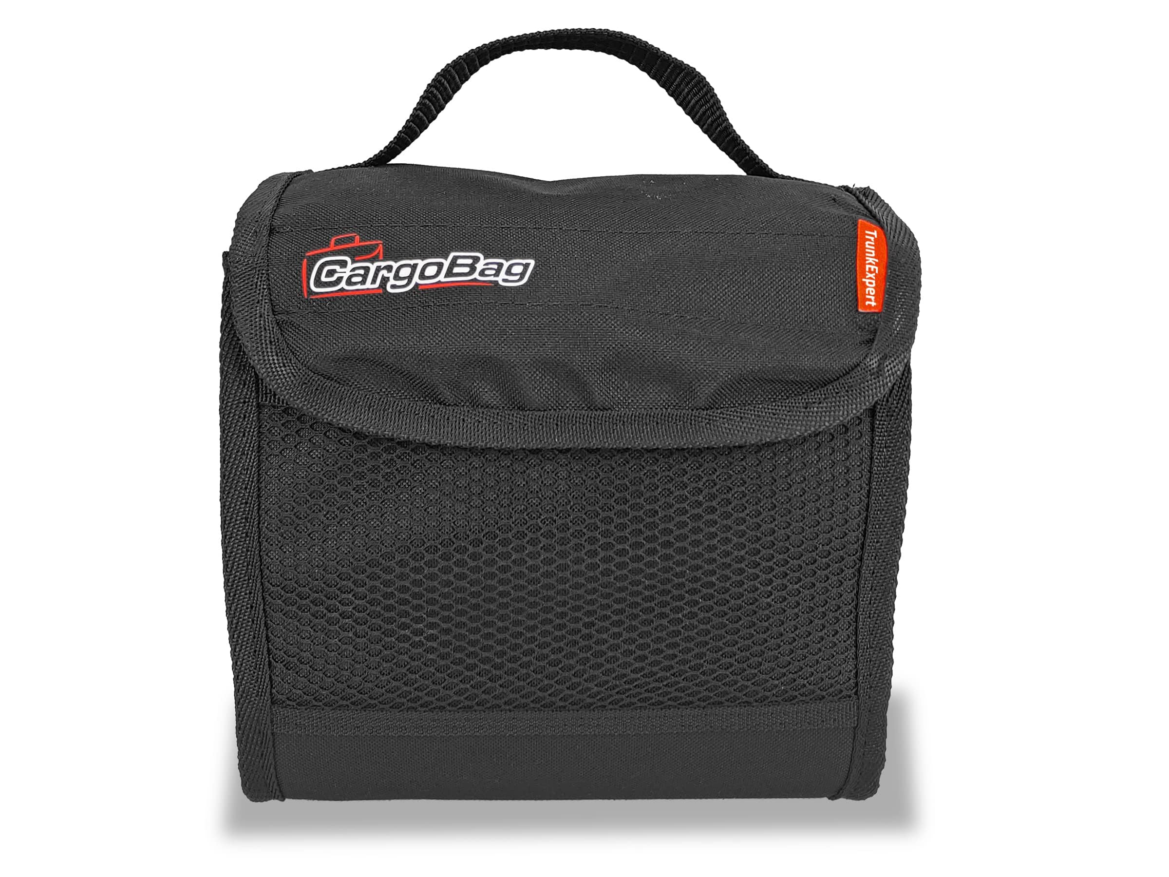 Torba do Bagażnika CargoBag Organizer Uniwersalna Wodoodporna Kordura Łatwy Montaż na Rzep Porządek w Samochodzie Kompaktowa Czarna Poj. 5,2 Litra