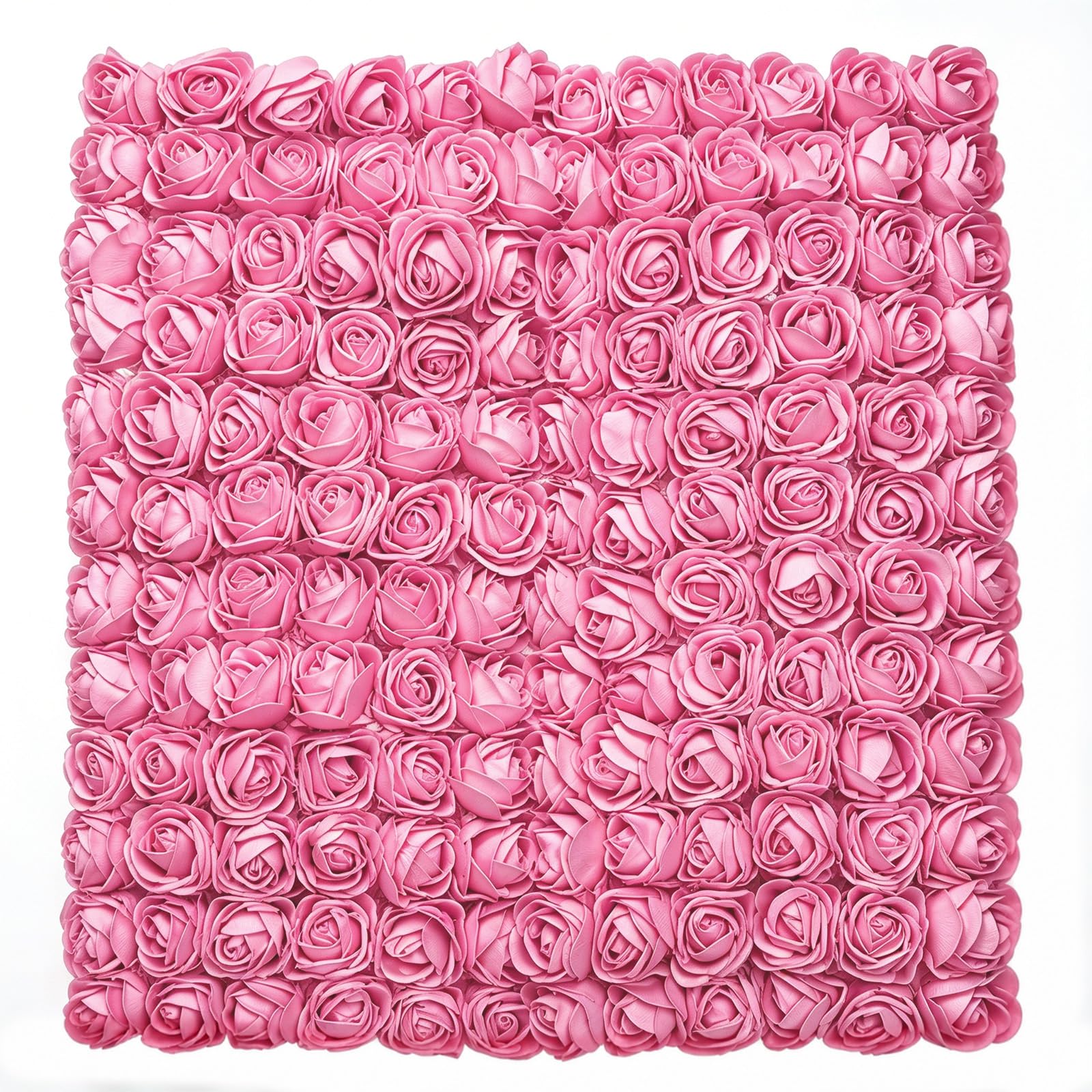 Gkhlg 144 Pcs Foam Roses Artificial Flowers with Soft PE Foam Stems Craft Flowers for DIY Crafters to Decorate Home Parties and Holidays (Pink) — image 1