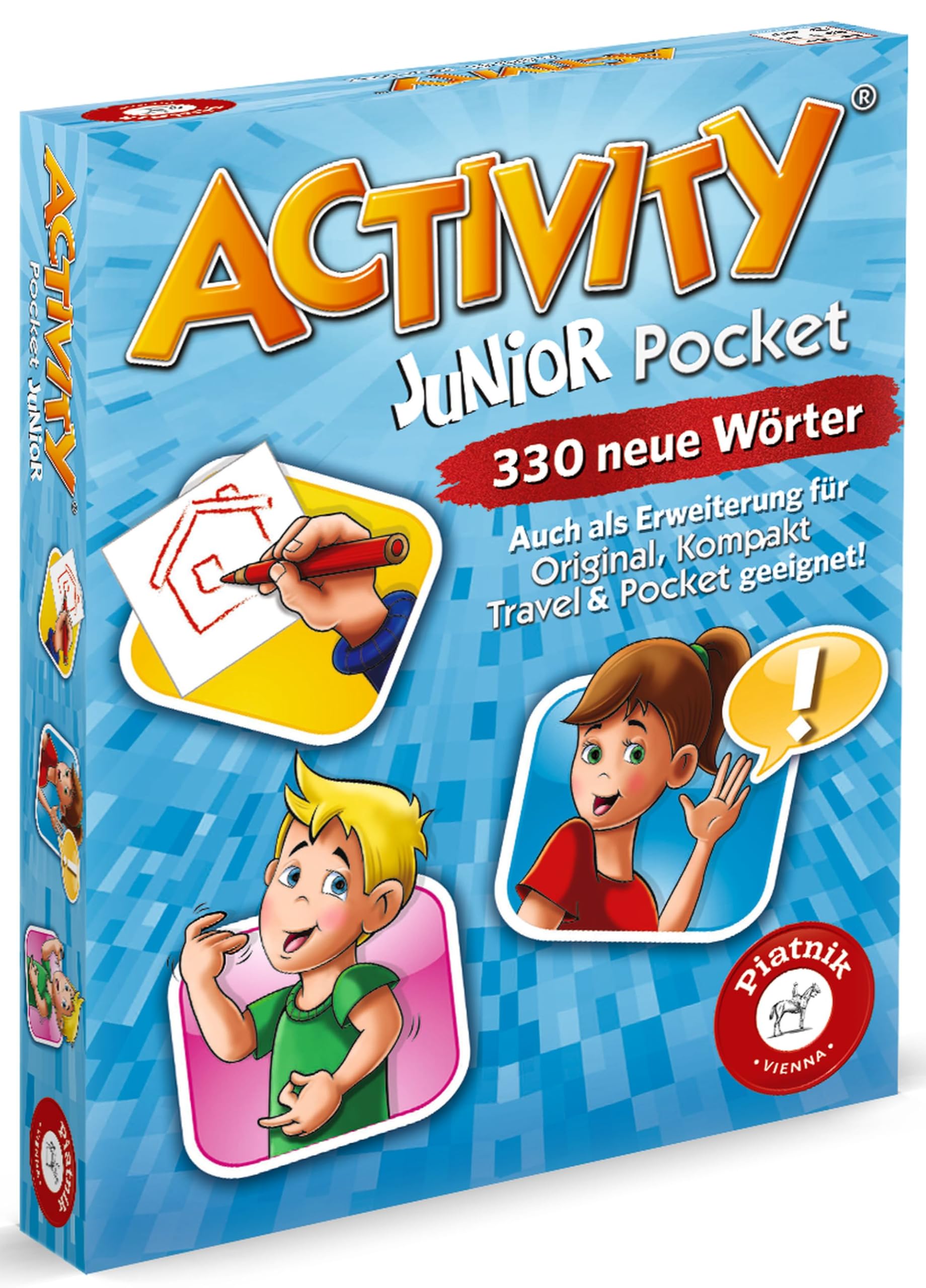 Piatnik Activity Junior Pocket - The Junior Version of The Classic for on The Go