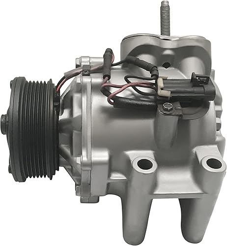 RYC Compresor de aire acondicionado automotriz y embrague de AC GG561 (se adapta a Chevrolet Trailblazer 4.2L 2002-2009 compatible con GMC Envoy