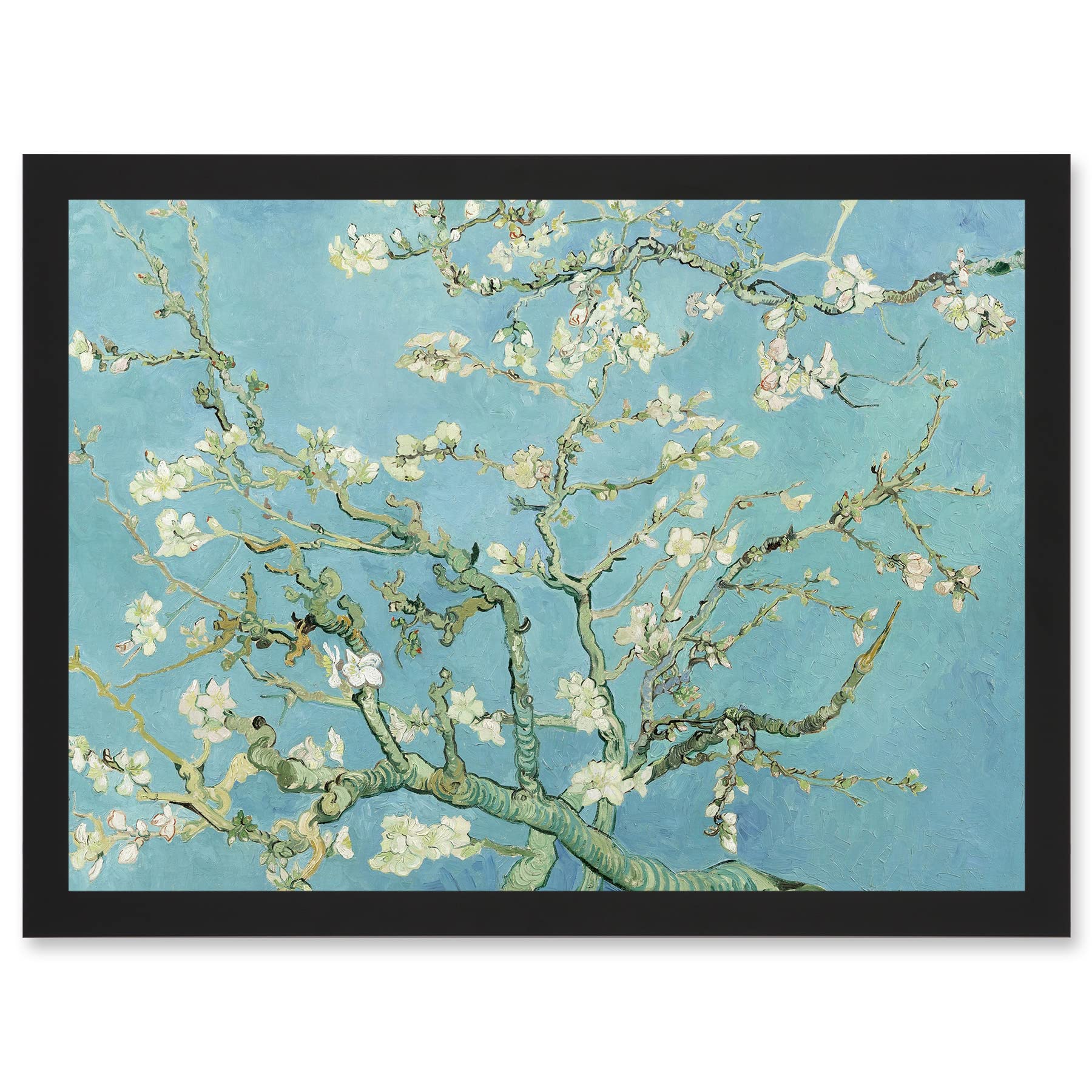 Vincent Van Gogh Almond Blossom Framed Art Print A4 - Artery8