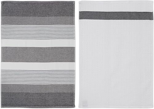 Miniatura 3 de MyPillow Paquete de 4 paños de cocina, color negro