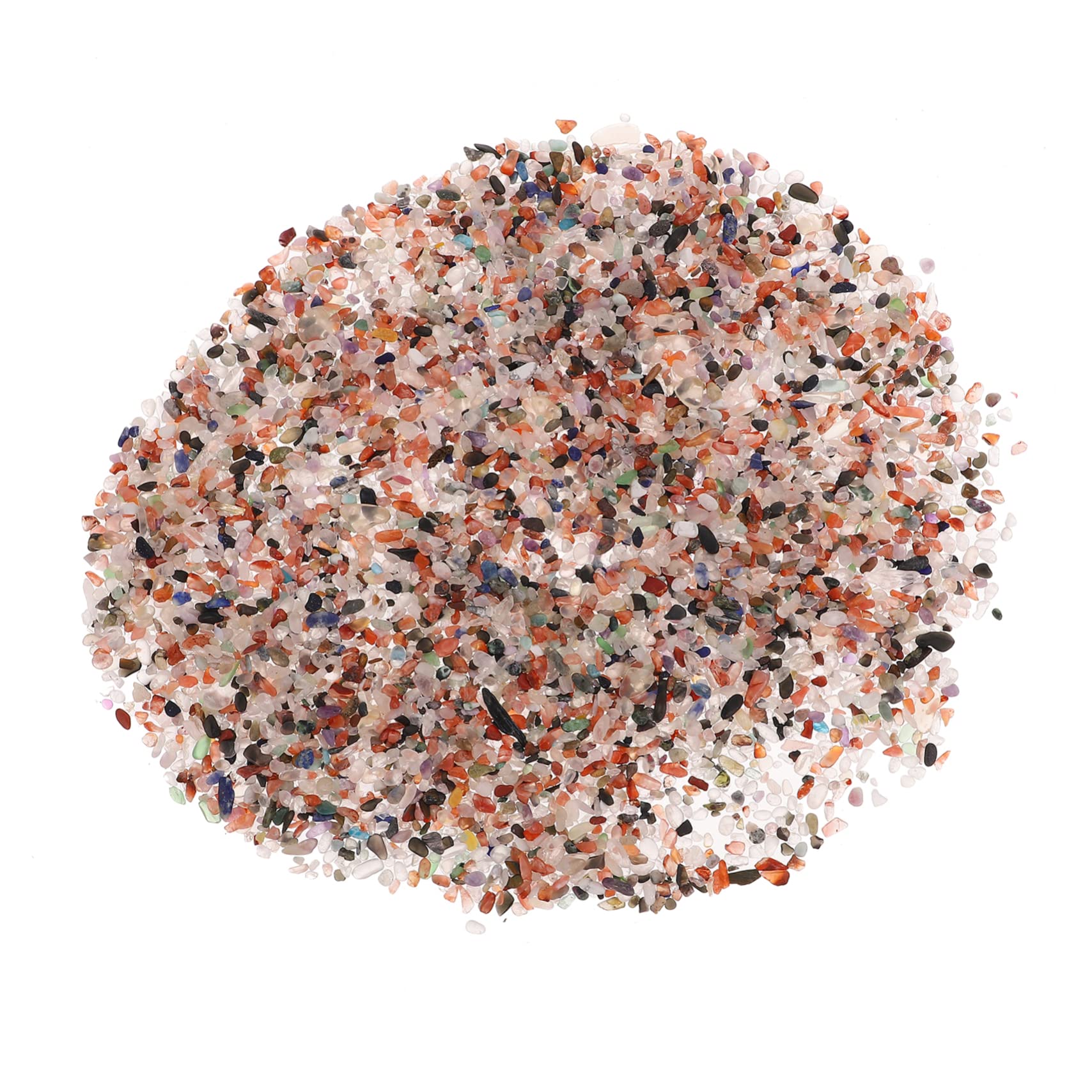 POPETPOP Glow Dark Fish Tank Accessory Aquatic Decorative Stones Crystal Gravel for Tank