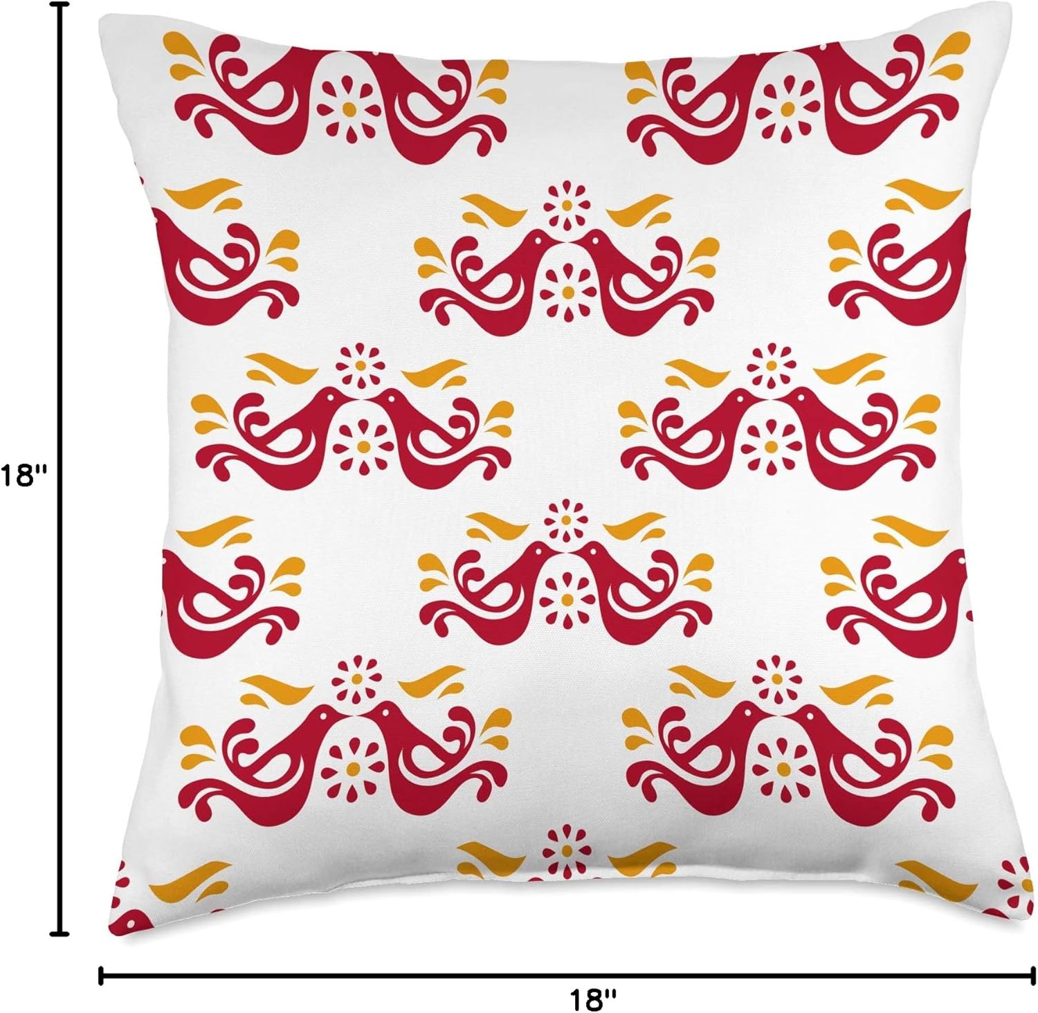 Vintage Pyrex Friendship Collector Throw Pillow