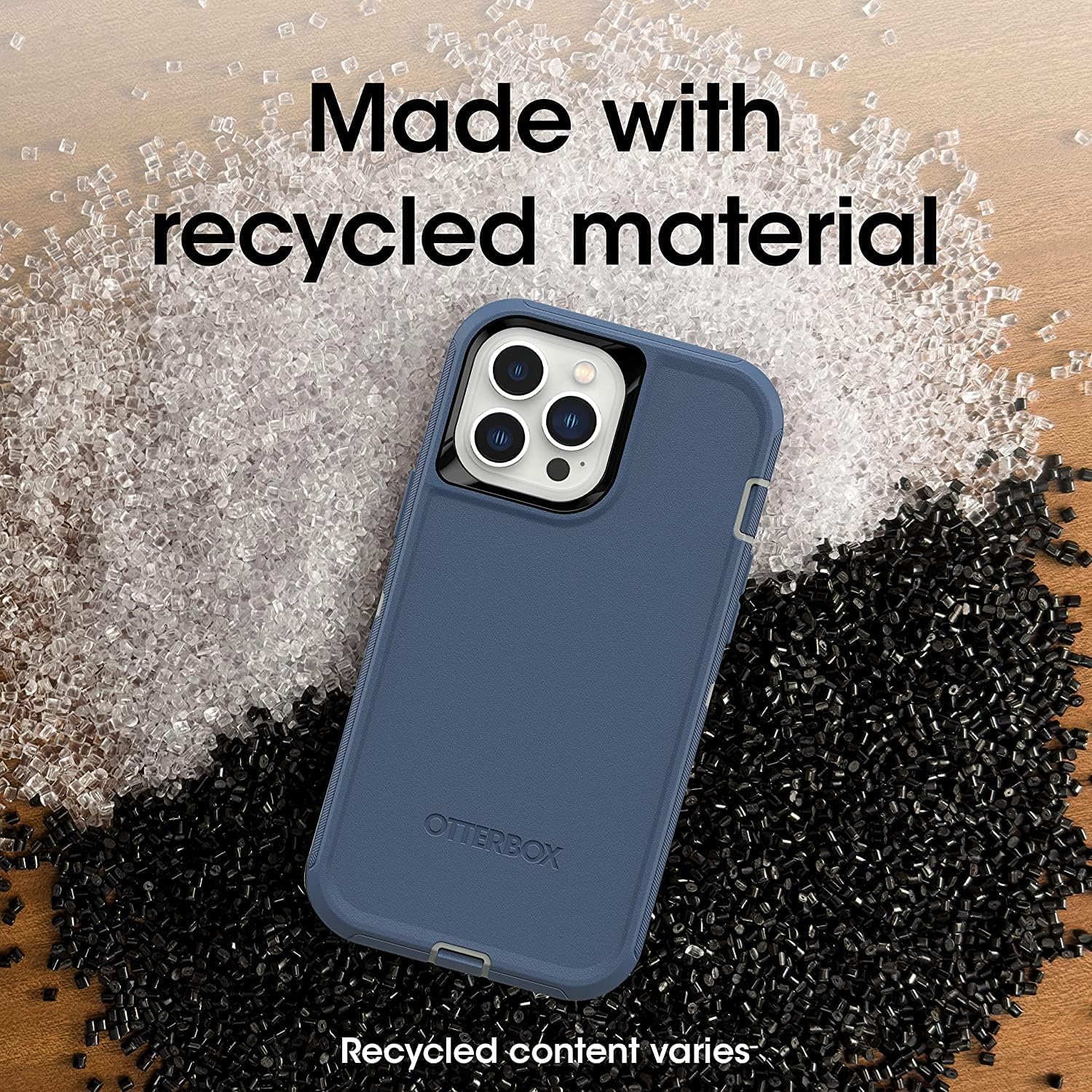 OtterBox Defender Series Screenless Edition Case for iPhone 13 Pro Max & iPhone 12 Pro Max (Only) - Holster Clip Included - Non-Retail Packaging - Fort Blue - Image 8