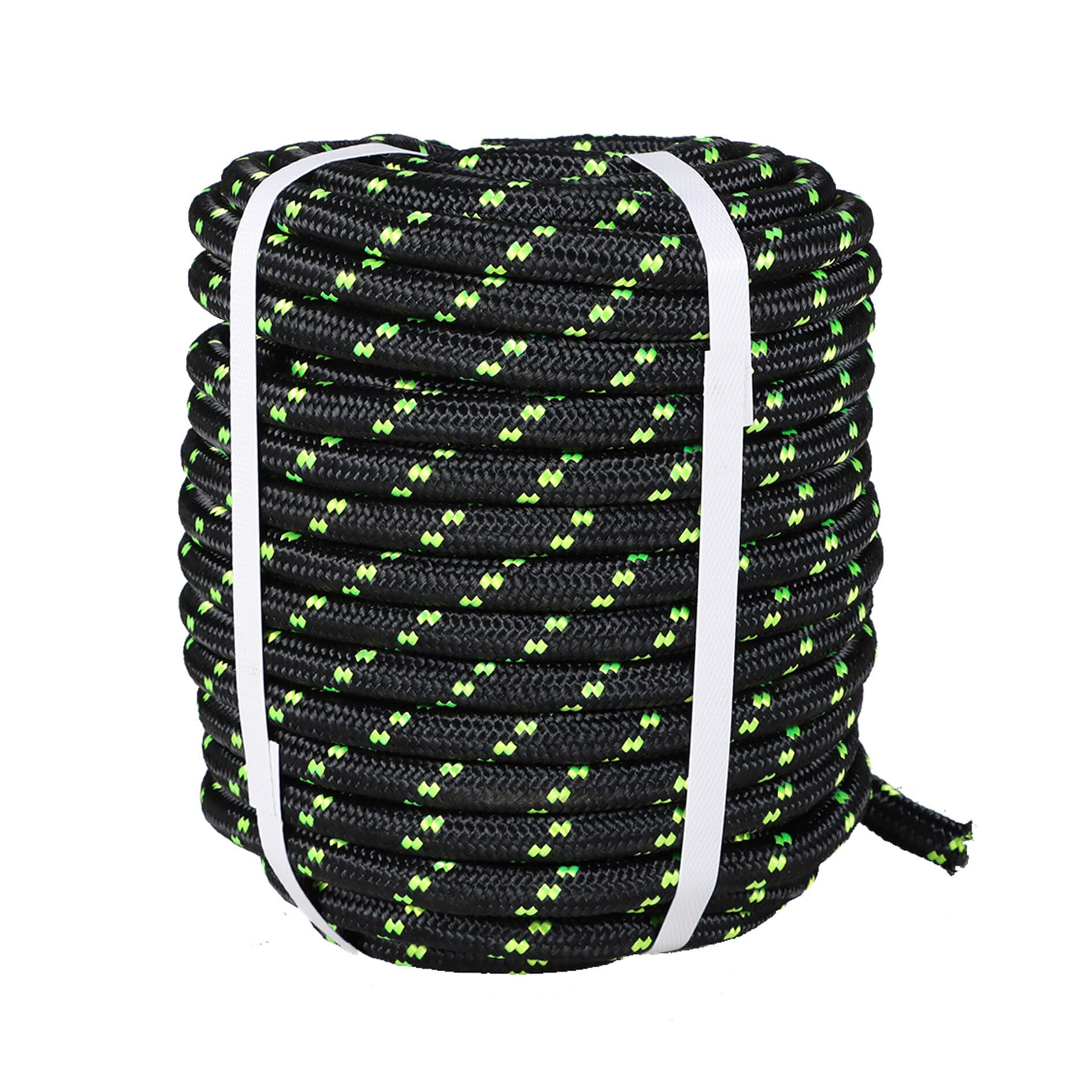 Half Inch Rigging Line Snapklik.com : Elfinrm 1/2 Inch By 100 Feet Double Braid Polyester ...