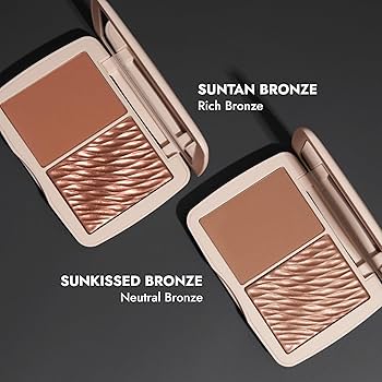 ファンデーション BRONZE UNIVERSEL de SUN ILLUMINATOR Cover FX Monochromatic Bronzer Duo SUNKISSED BRONZER Quick