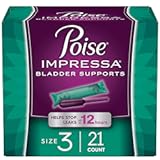 Impressa Incontinence Bladder Support for Women&comma; Bladder Control&comma; Size 3&comma; 21 Count &lpar;Packaging May Vary&rpar;