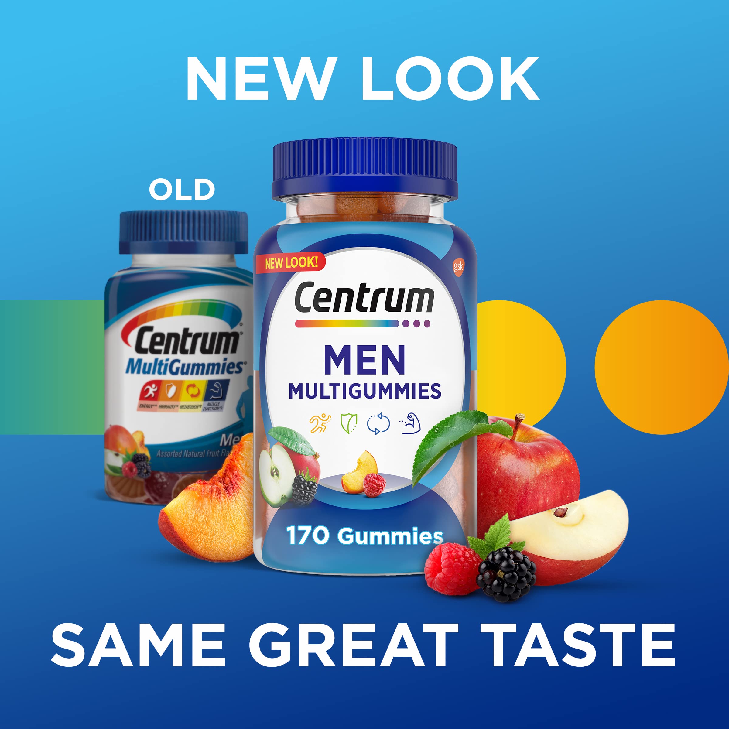 Buy Centrum MultiGummies Gummy Multivitamin for Men, Multivitamin