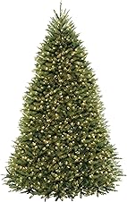 [68% off] National Tree Company 9 ft Pre-Lit Dunhill Fir Artificial Christmas Tree, 900 LED Lights, 4,026 Tips, Foot Pedal, 10 Light Functions, Includes Stand, Green