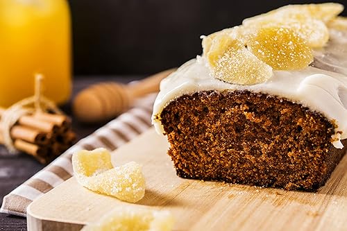 Miniatura 10 de Anna and Sarah Trozos de jengibre cristalizado sin sulfuro en bolsa resellable, 2 libras (paquete de 2)  Total 4 libras