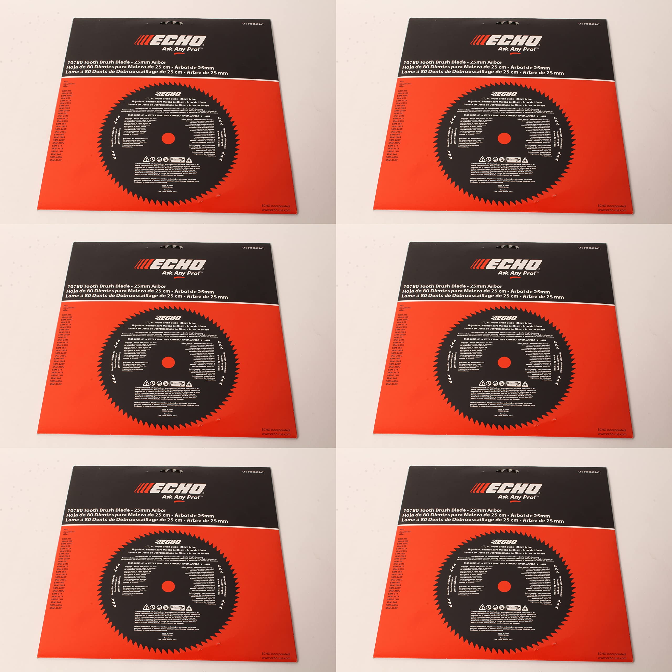 6 PK Genuine Echo 69500121431 10