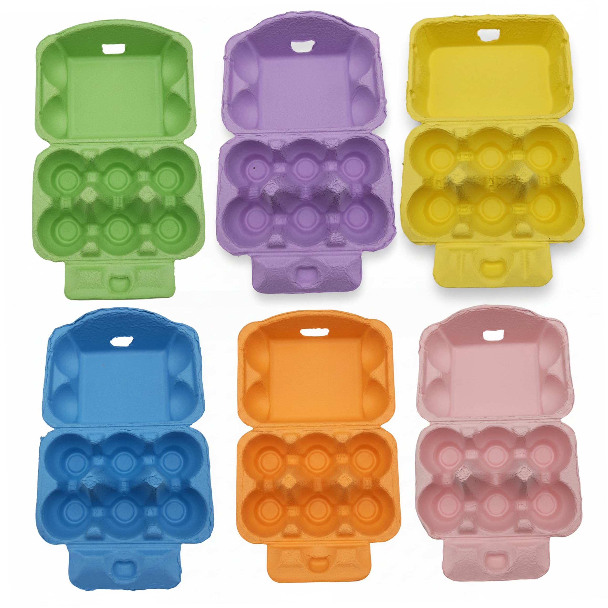 Caja para huevos ecológica que protege tus alimentos de media docena a granel 8