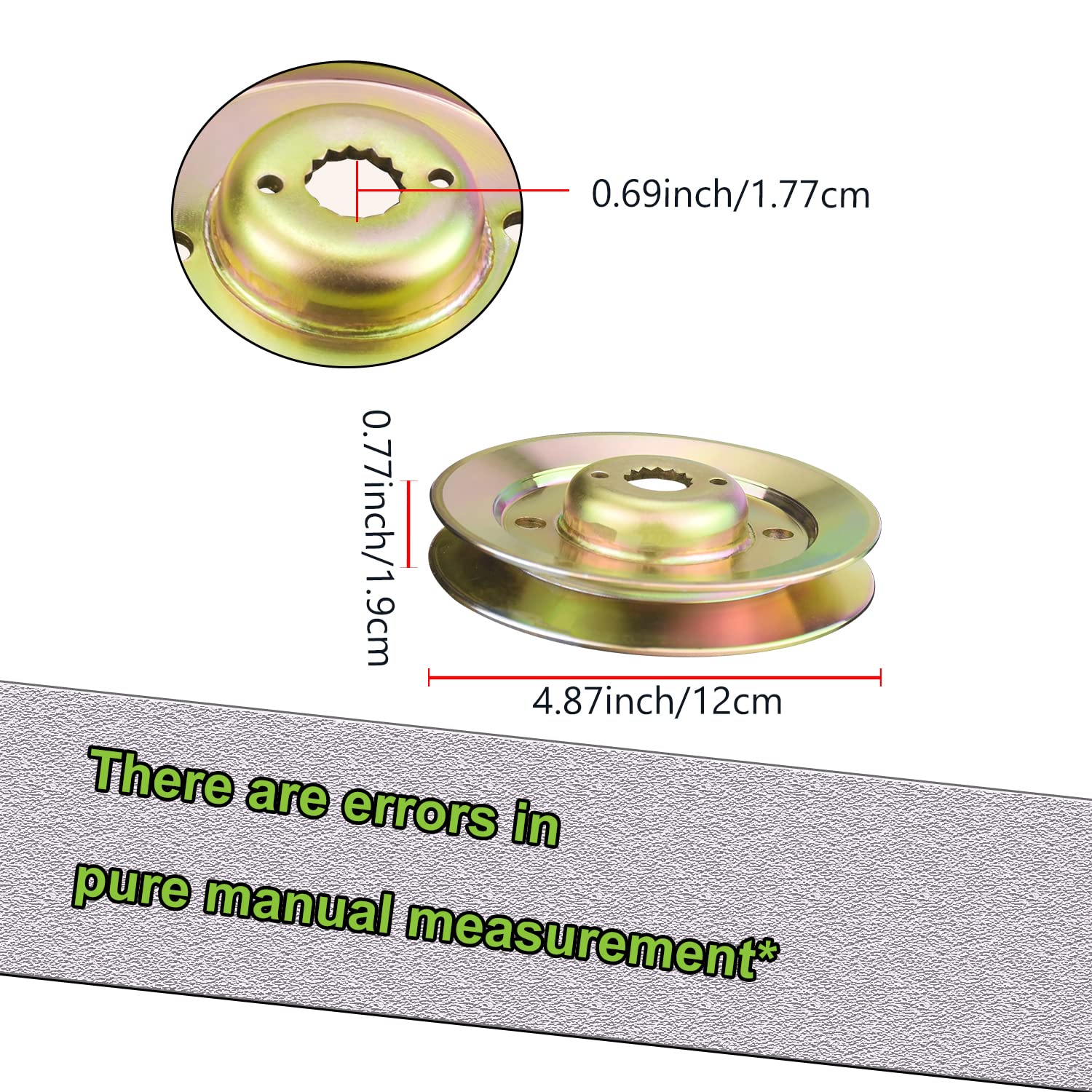 Amazon.com : DECKMAN M163464 Deck Spindle Pulley, Compatible with 