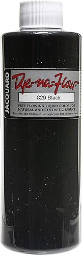 Jacquard Products Jacquard Dye-Na-Flow - Color líquido de 8 onzas, color negro