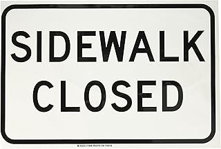 Brady 129446 Traffic Control Self-Sticking Polyester Sign, Legend