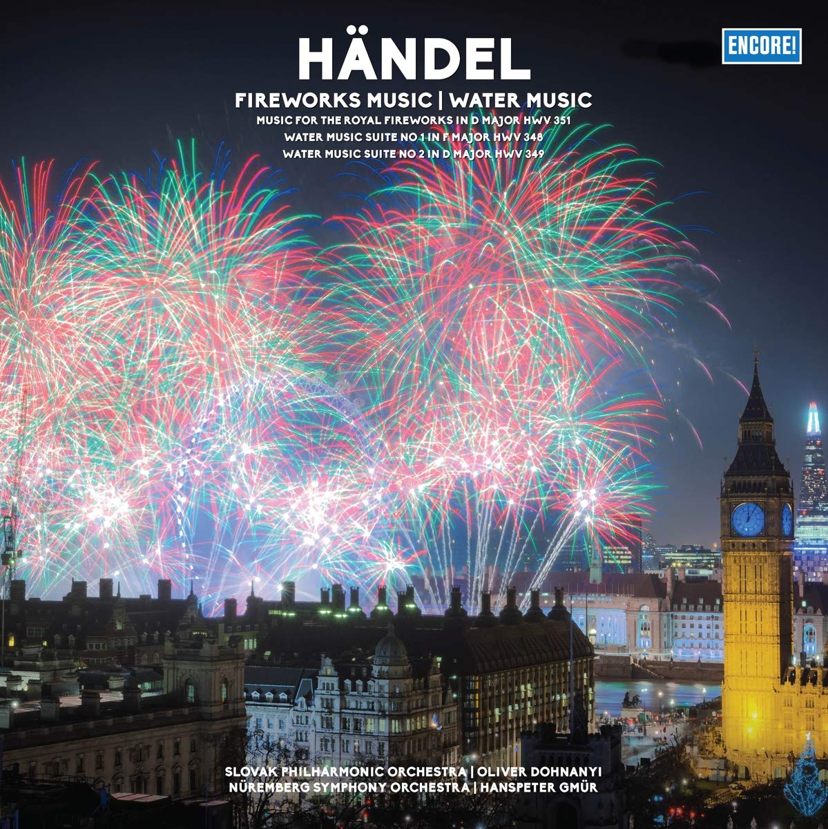 Fireworks Music/Water Music (180g Vinyl) [Vinyl LP] [VINYL]