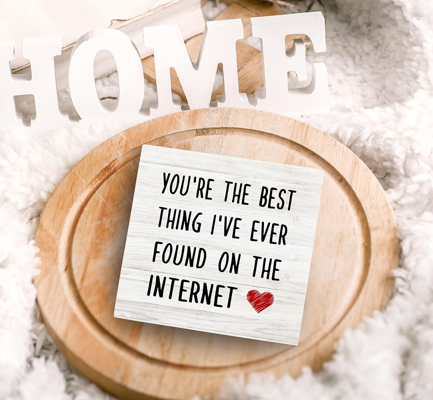 Funny Romantic Wood Sign‍ Tested Versus ‌Block Box...​ Seasonal Desk​ Decor⁢ Insight