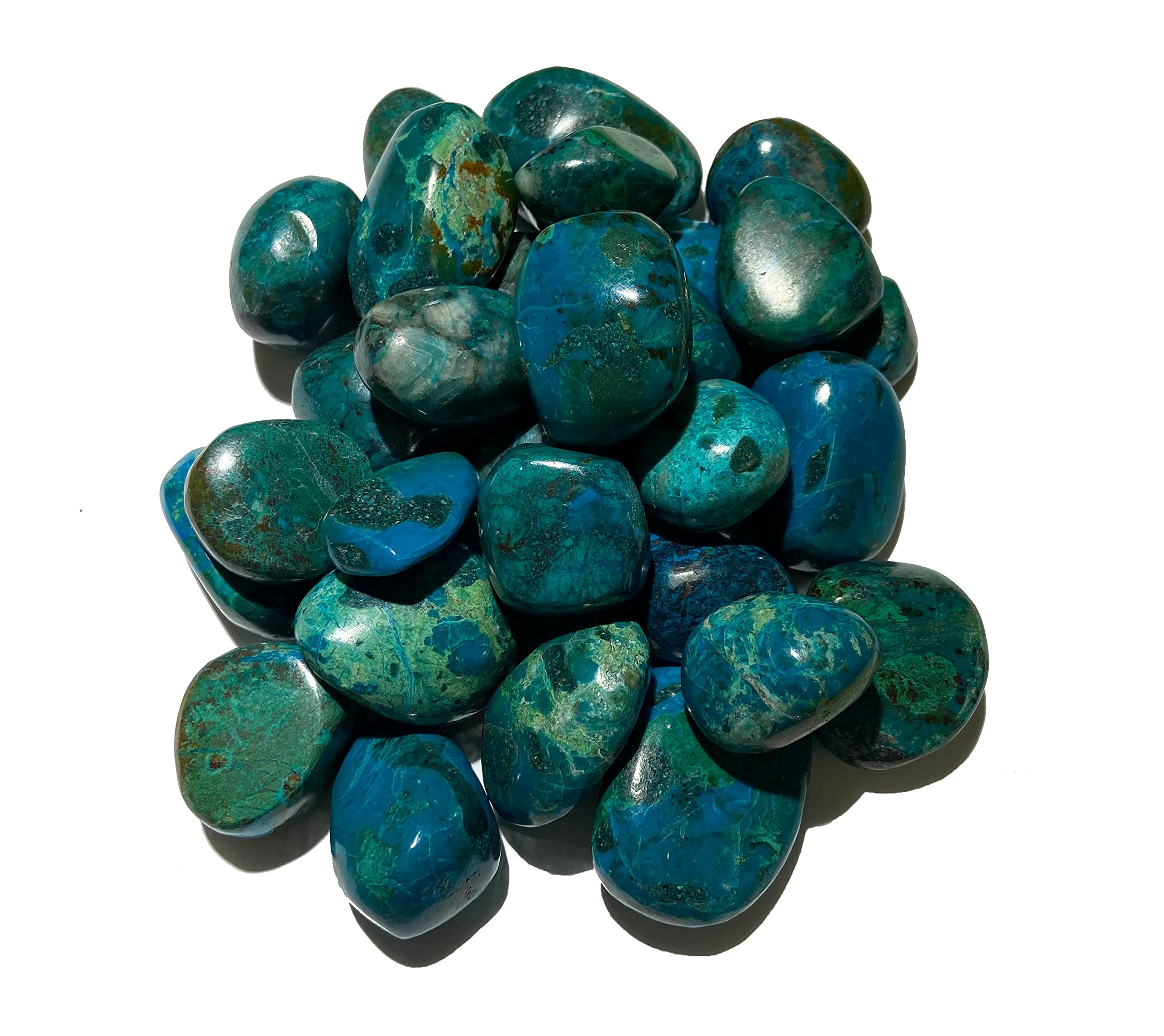 Chrysocolle polie naturelle pour harmoniser votre espace de méditation