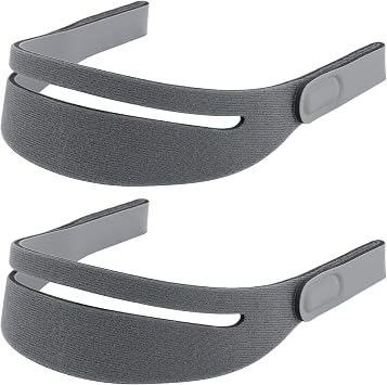 CPAP Headgear for ResMed AirFit N30i/P30i Nose Mask 2 Pack Adjustable Replacement Strap Comfortable Durable Anti-Slip Design - Medium/Standard