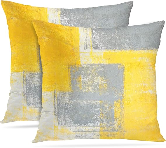 Britimes Throw Pillow Covers Modern Home Art Decor, 18 x 18