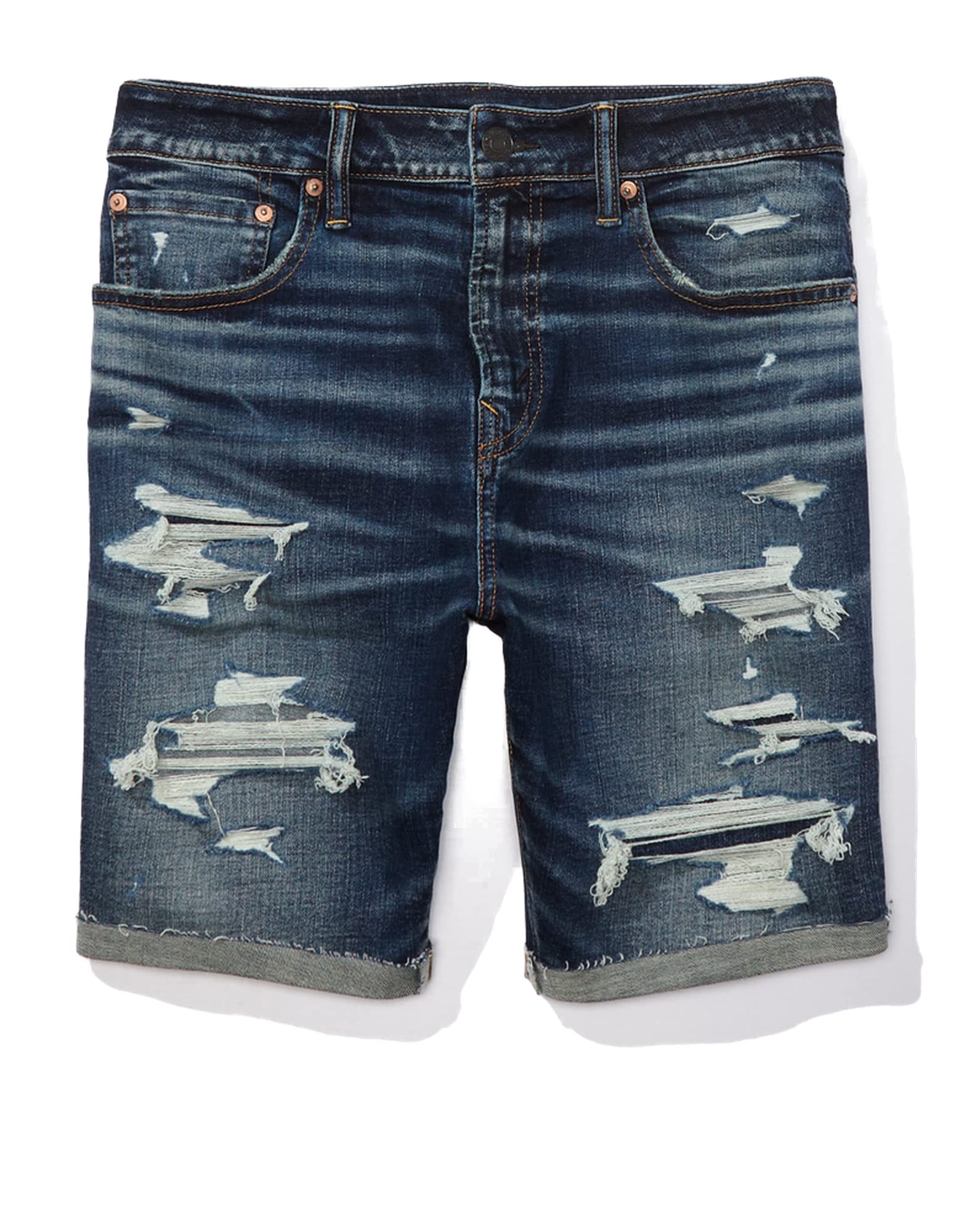 Men's U-3131-7480-958 Airflex+ 9 Athletic Fit Denim Short-image-48