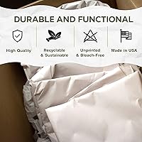 Vista 3 de Papel de embalaje de papel de periódico - Hojas de papel de embalaje para mudanza y envío - 160 hojas de papel de periódico - 5 libras, 17 x 27