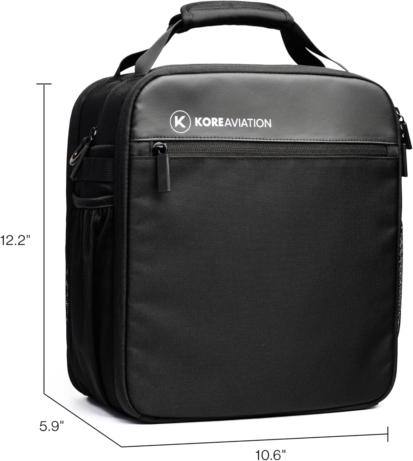 Flight Bag for Pilots – Fits All Aviation Travel Flight Gear Including Aviation Headset, Kneeboard, iPad & Accessories – Comes with Padded Protection, Shoulder Strap & Multiple Compartments - Image 6