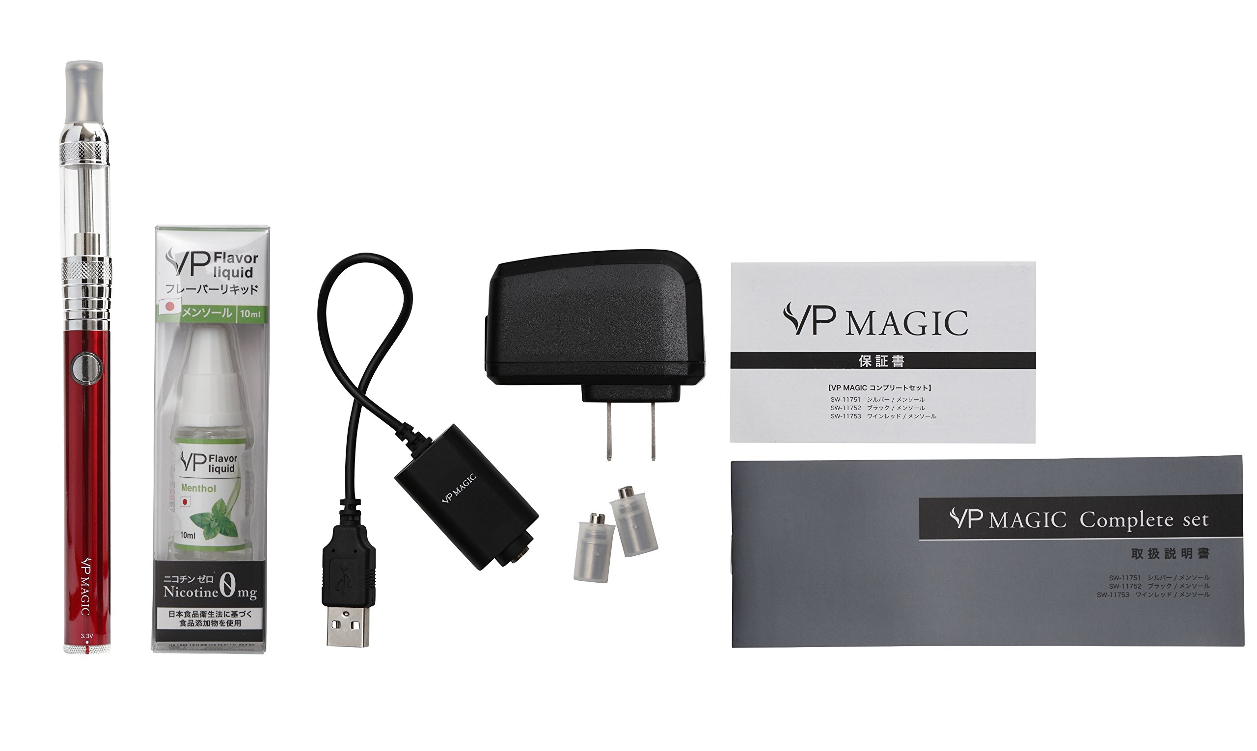 Amazon.co.jp: VP JAPAN Electronic Cigarette VP MAGIC Complete Set 