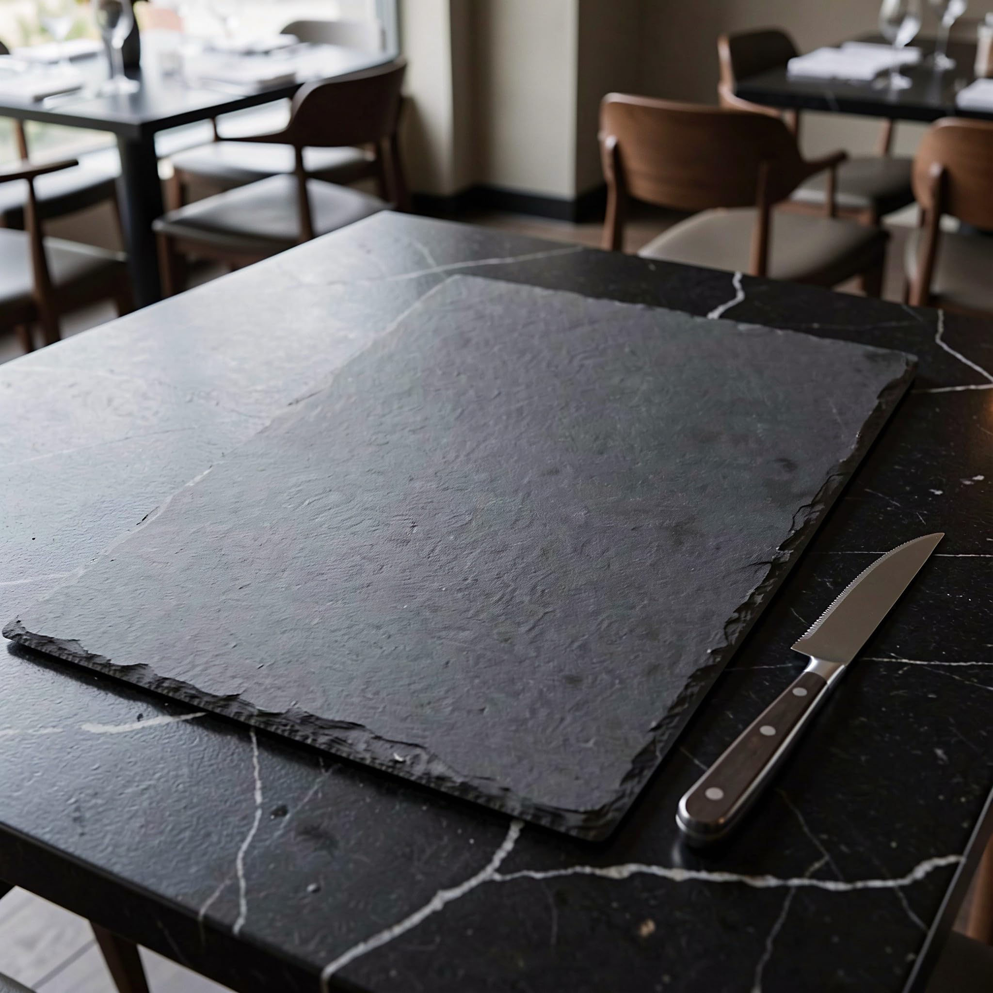 Tabla de quesos de Piedra, bandejas rectangulares para Servir de