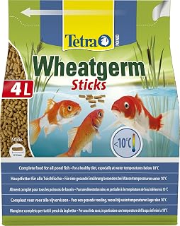 Tetra Pond Fish Food Specially Formulated for Cold Weather Feeding, 4 Litre