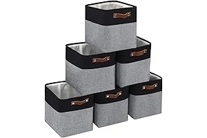 Foldable Cube Storage Bins: The Perfect Fit for a Tidy Home