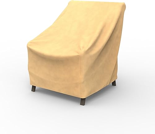 EmpirePatio - Fundas para sillas con respaldo alto de 36 pulgadas de alto, nuez moscada