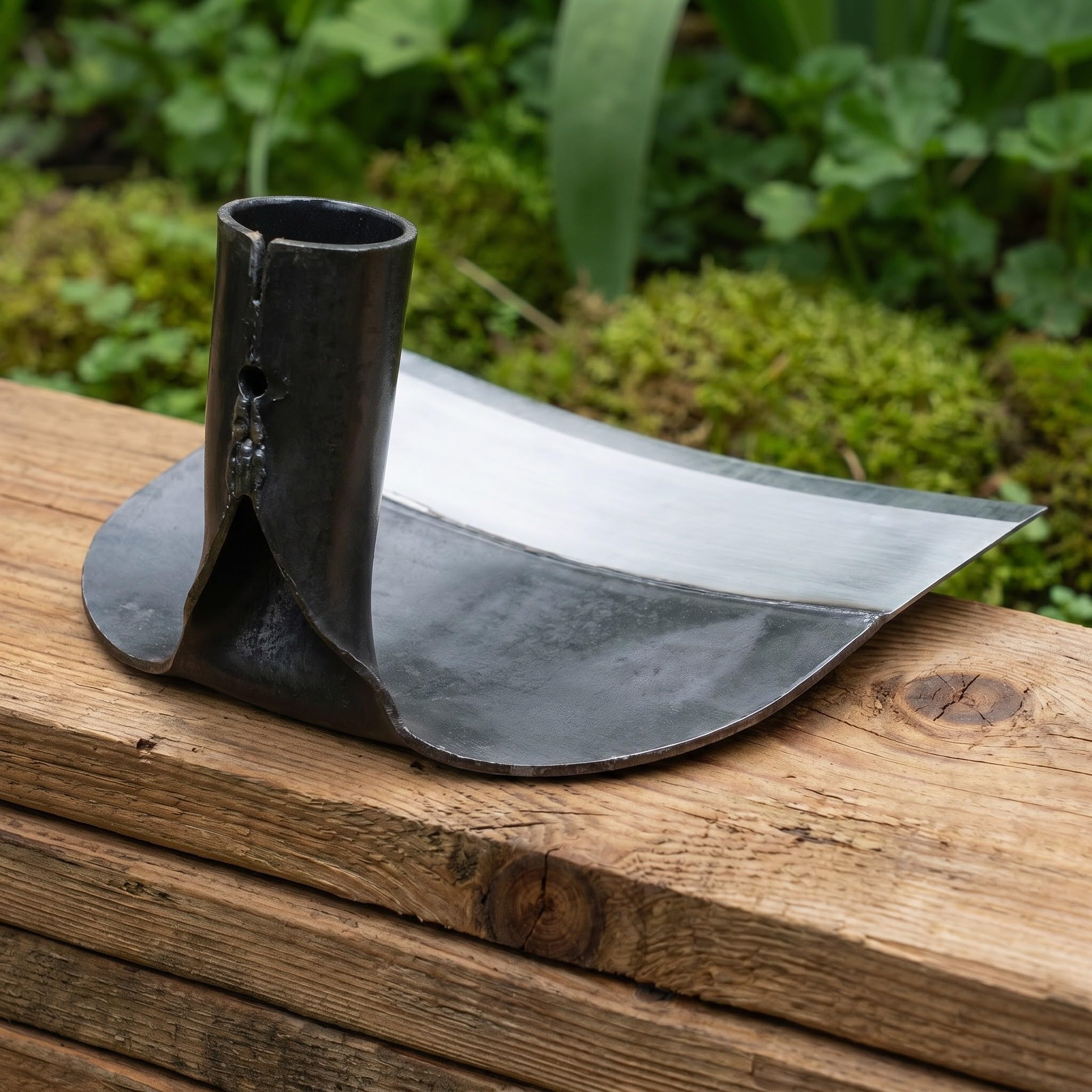 Veemoon Azada Desherbar Resistente de Inoxidable de Acero Jardín Aflojar el Herramienta Manual Duradera y Suelo Adecuado para Labores de Cultivo y Jardinería