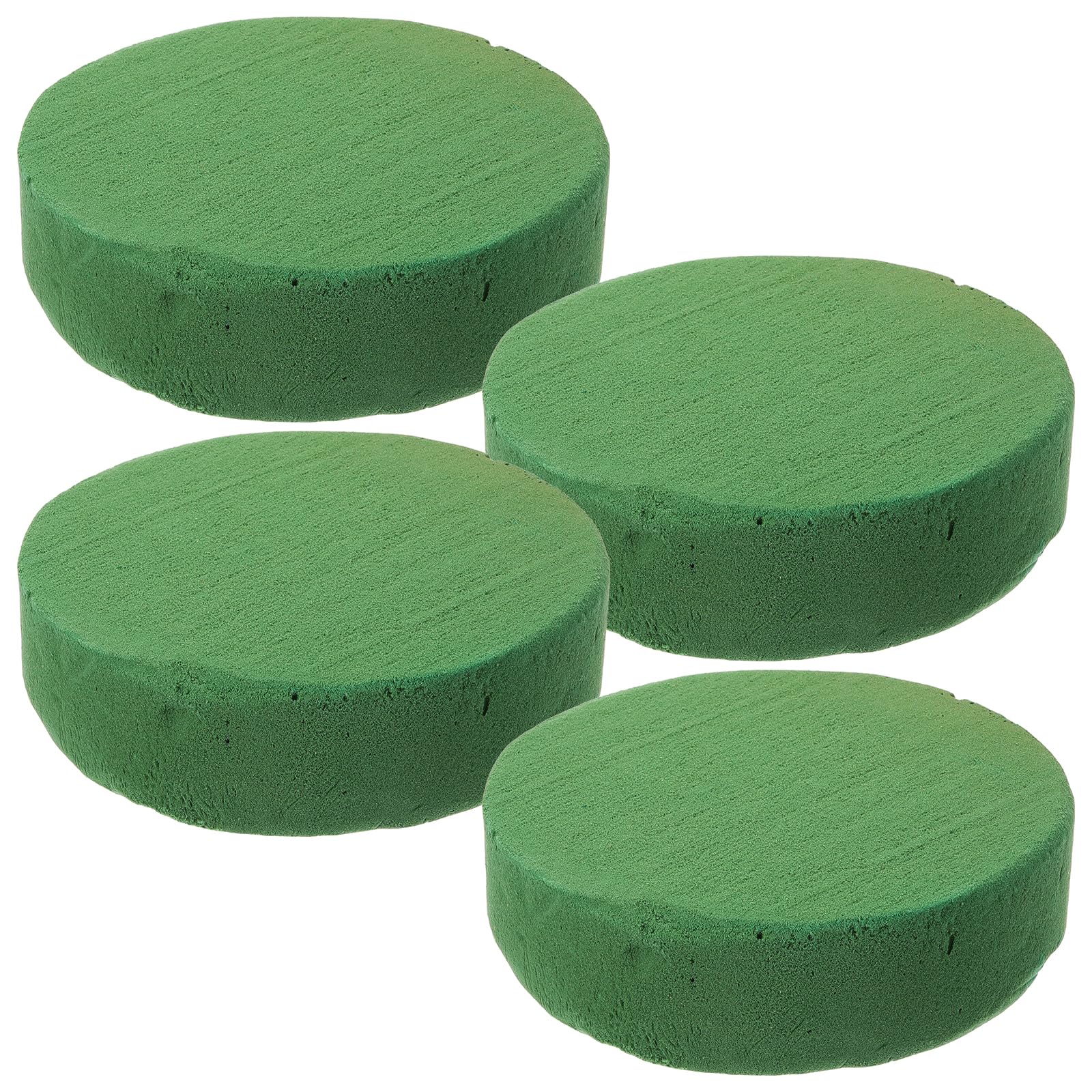 – Lurrose Wet Floral Foams 4pcs Dried Flower Mud Flower Arrangements Sponge Enhanced Foam Circles