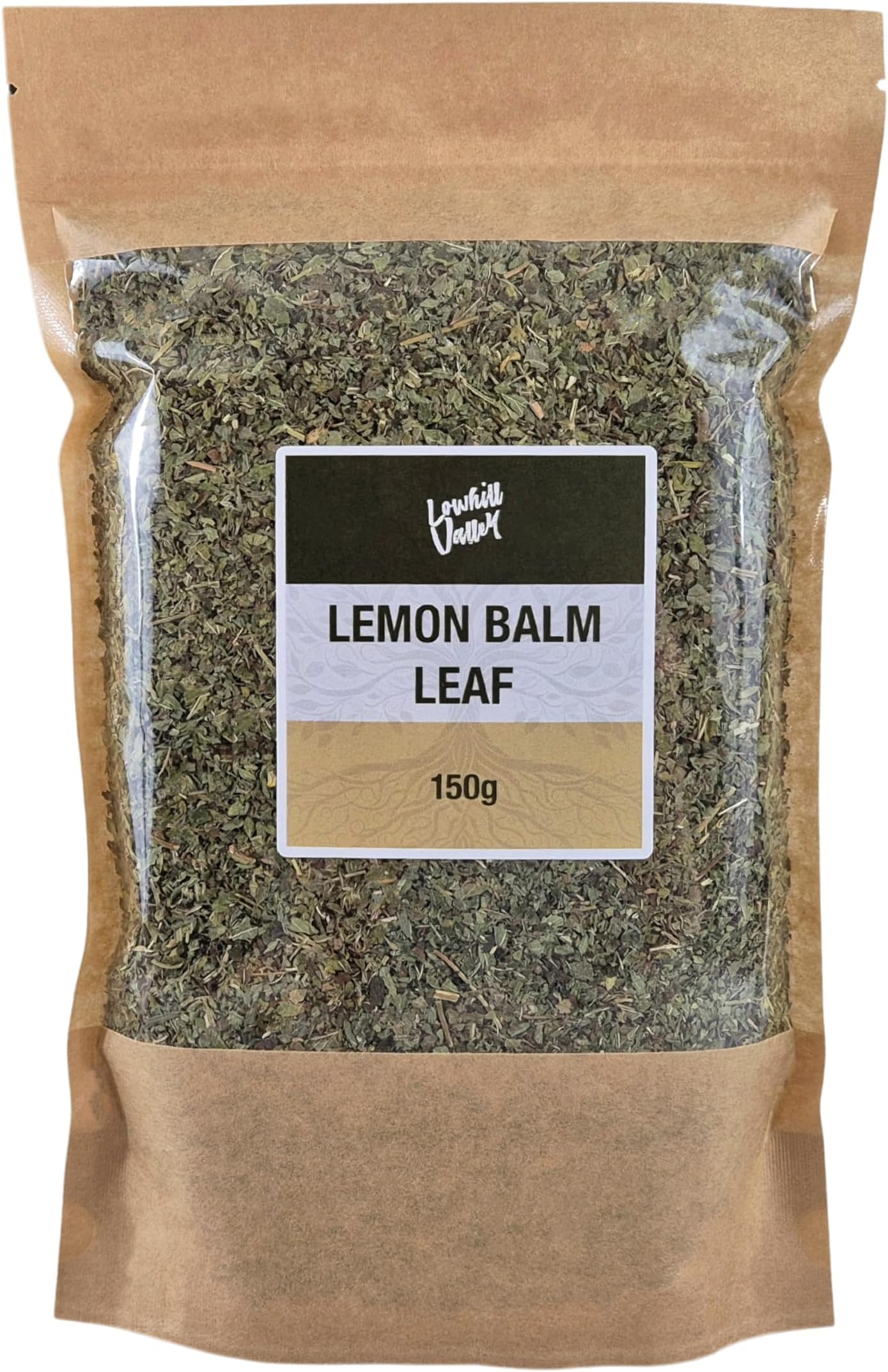 – Lemon Balm Leaf - Melissa officinalis for Natural Calmness – Handpicked – No Additives or Preservatives – Organically Grown – 100% Pure Herb – 150g
