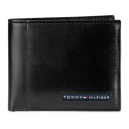 Carteira Masculina de Couro Tommy Hilfiger Original