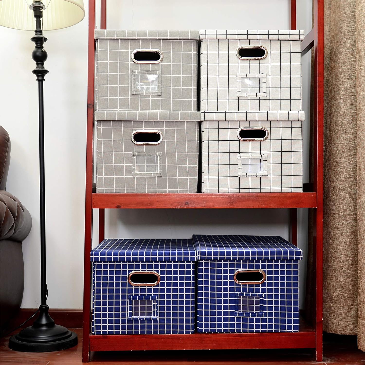 Buу 2 gеt 3 Upgraded Collapsible Hanging File Storage Boxes with Smooth Sliding Rail Large Capacity Filing Organizer Letter/Legal File Floder Storage Box, Office Box (Grey Lattice, Pack of 1) Blасk Frіdау - 70% оƒƒ Upgraded Collapsible Hanging File Storage Boxes with Smooth Sliding Rail Large Capacity Filing Organizer Letter/Legal File Floder Storage Box, Office Box (Grey Lattice, Pack of 1)