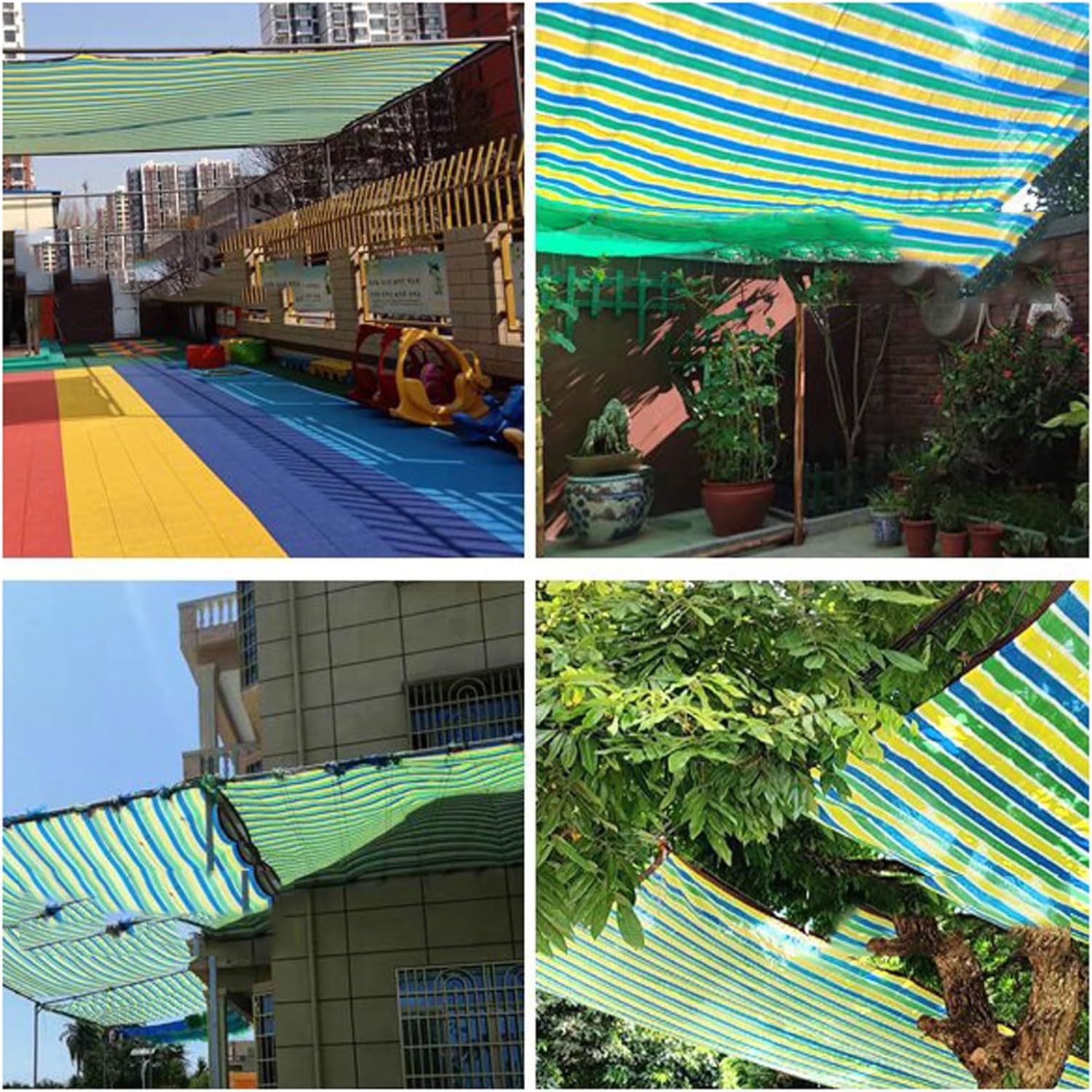 Shade Net for Patio 1x6m, Shade Cloth for Patio, Sun Shade Netting for Garden, Sunshade Net Outdoor, Sunshade Cloth with Grommets, for Plants, Greenhouse, Patio, Chicken Coop, Tomatoes Sun