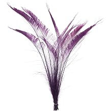 Zucker Feather TM - Peacock Swords Bleached/Dyed - Brown