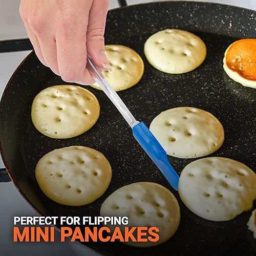 Miniatura 7 de Juego de 6 espátulas de silicona de goma, juego de 6 mini espátulas antiadherentes para hornear cocina, galletas resistentes al calor Exultimate