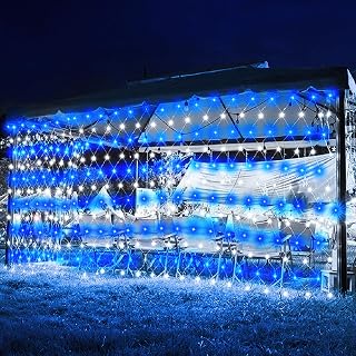 Weillsnow Net Lights blue and white
