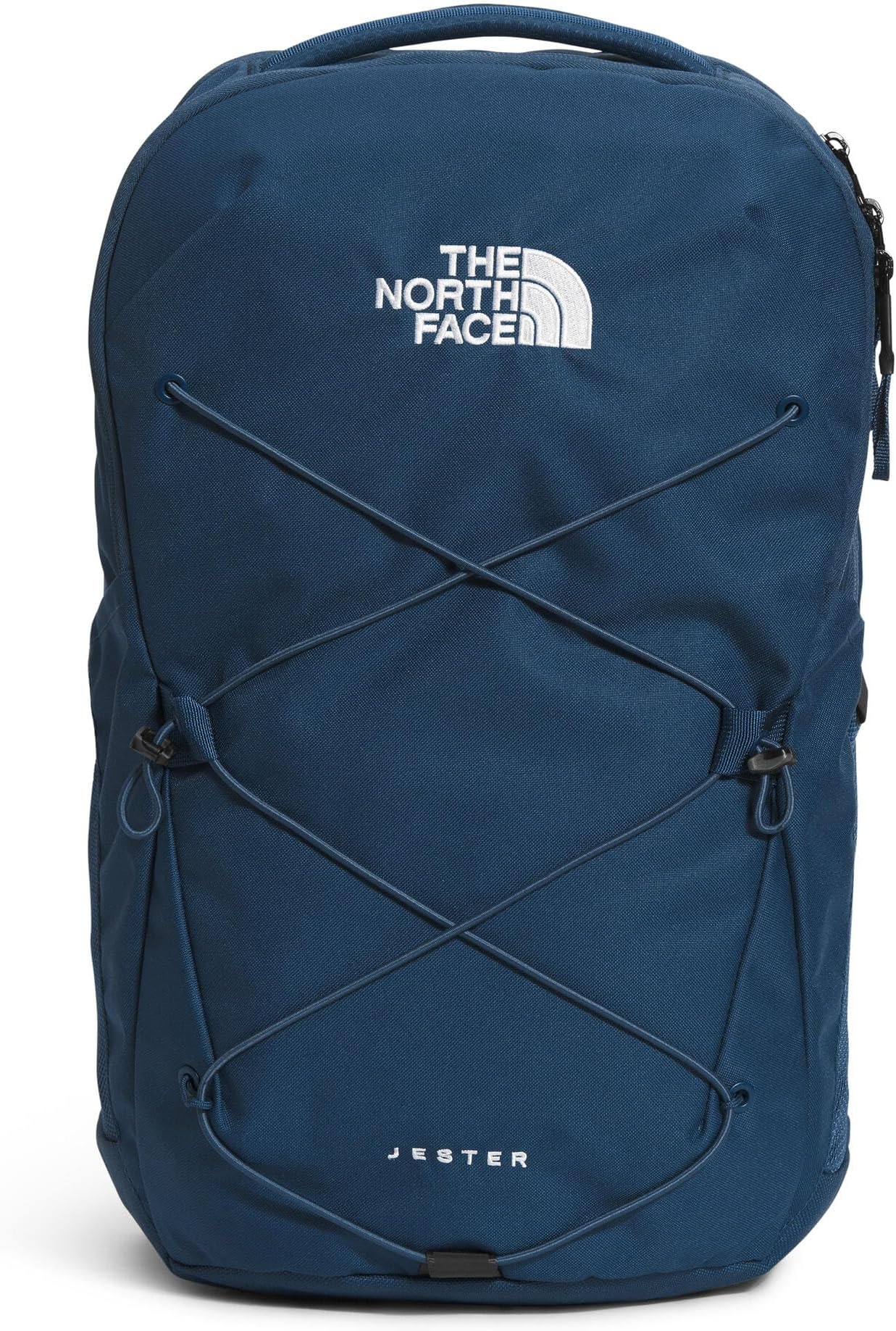 Jester Everyday Laptop Backpack - Commuter Daypack, Water Repellent, Laptop Sleeve, Shady Blue/TNF White-NPF, One Size