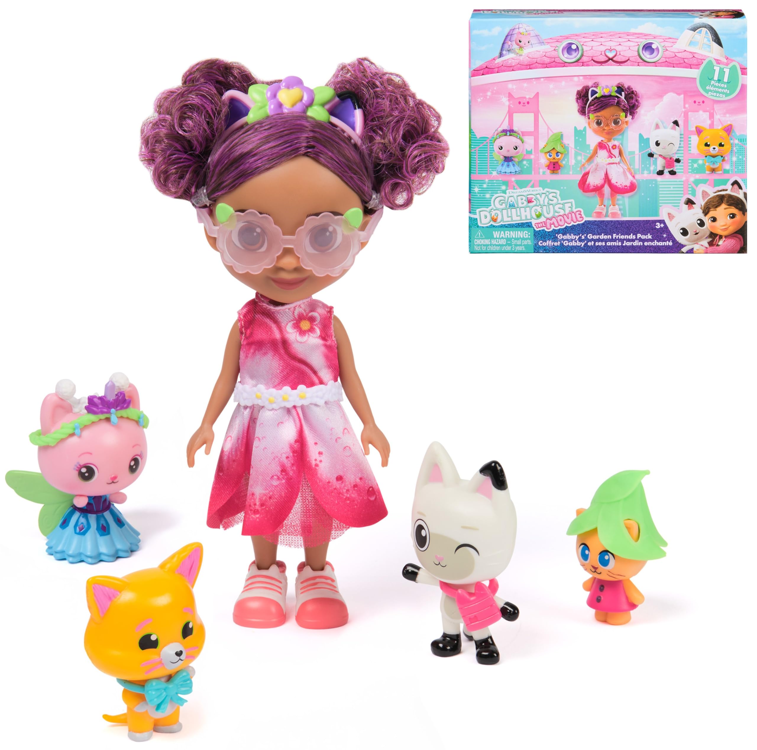 Amazon.com: Gabby's Dollhouse: The Movie, Gabby's Garden Friends