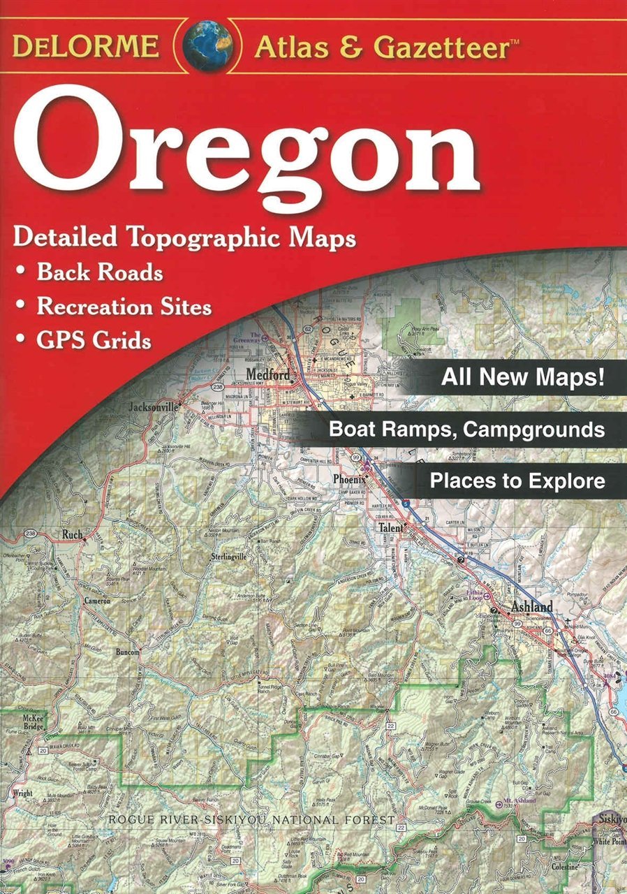 Oregon Atlas & Gazetteer (Delorme Atlas & Gazetteer)
