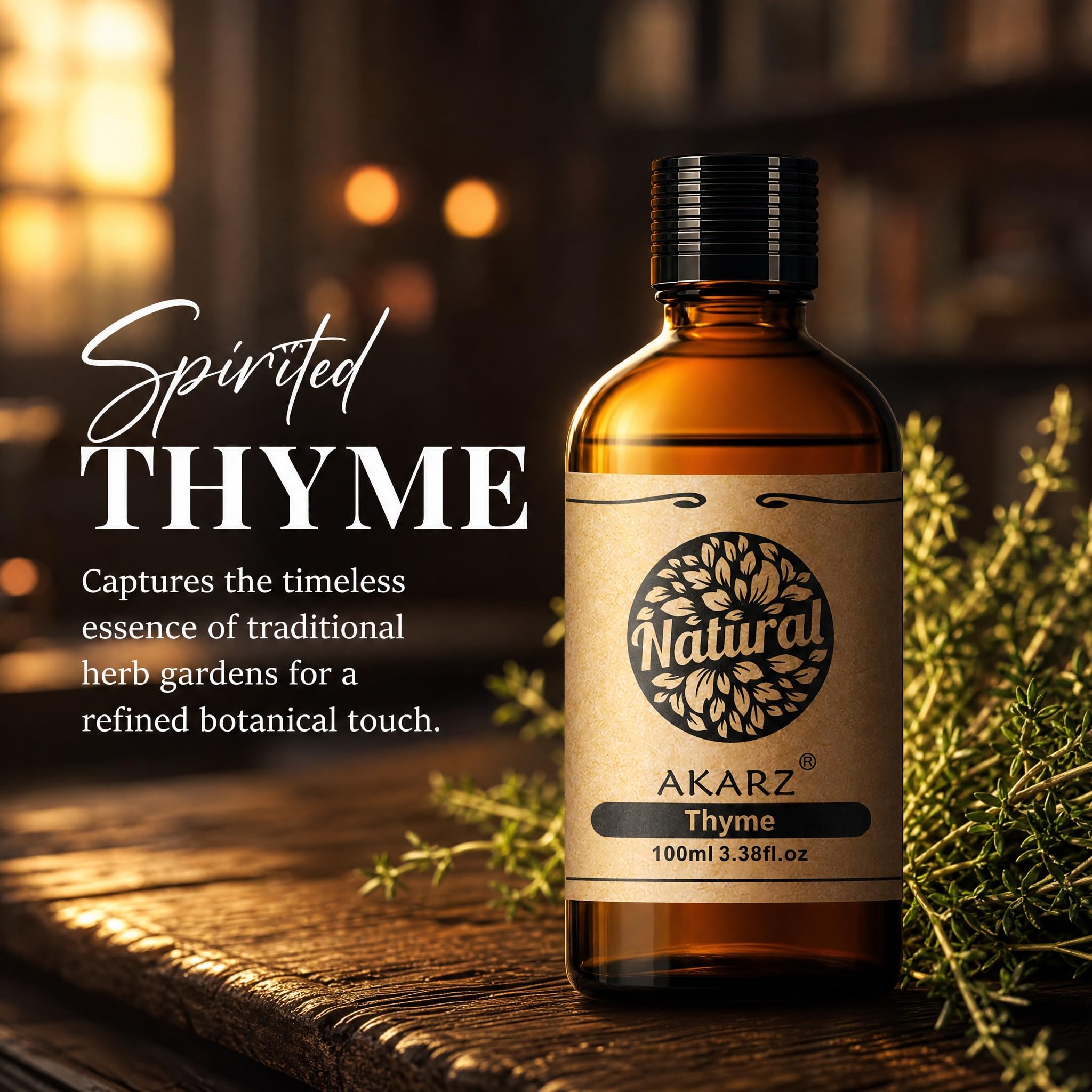 AKARZ 100ml Olejek esencjny z Mięty Sosnowej - Naturalny olejek aromatyczny do dyfuzorów, lamp aromatycznych i aromatów pomieszczeń