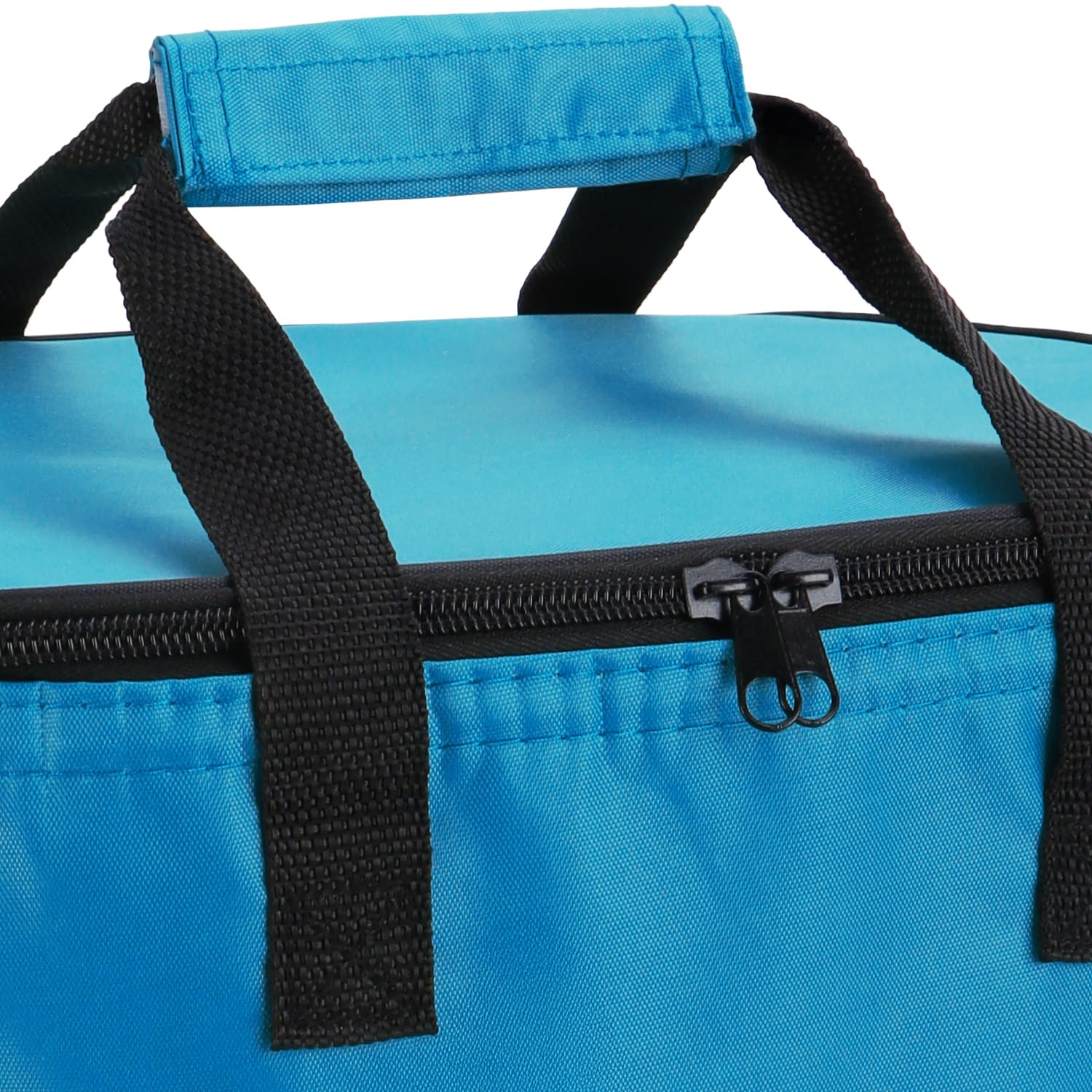 COM-FOUR® Borsa termica pieghevole 18 l blu scuro per campeggio e attività all'aperto