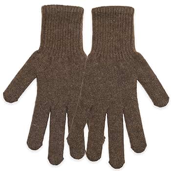 Zaya Organic Pure Wool Gloves for Men and Women, Un-dyed
