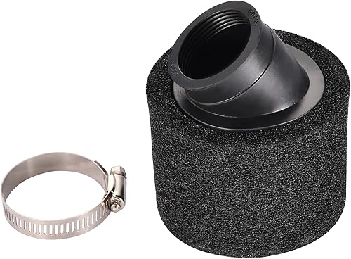 Miniatura 8 de GOOFIT Filtro de aire de doble espuma doblada negra de 1.654 in/1.65 pulgadas, repuesto para 50 cc, 70 cc, 90 cc, 110 cc, 125 cc, 150 cc, 200 cc,